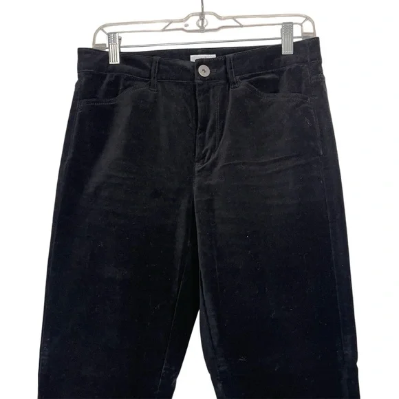 J. Jill Black Luxe Velveteen Stretch High-Rise Jeans - Picture 5 of 11